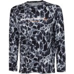 Savage Gear Triko Night UV Long Sleeve T Shirt Black Waterprint – Zboží Mobilmania