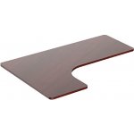 Lama Plus ERGODESK CORNER rohová laminovaná dřevotříska akát 160x110-60x2,5 cm – Zboží Dáma