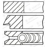 GOETZE ENGINE Sada pístních kroužků GOETZE 08-138900-00 | Zboží Auto