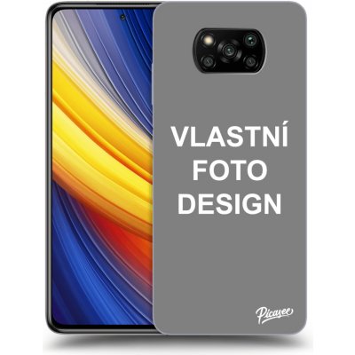 Pouzdro Picasee silikonové Xiaomi Poco X3 Pro - Vlastní design/motiv černé – Hledejceny.cz