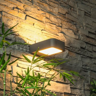 Heitronic Venkovní nástěnné svítidlo Juna, antracitová, hliník, IP54, 830 - 35201 – Hledejceny.cz