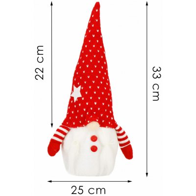 Springos CA1246 VÁNOČNÍ DEKORACE ZKRAT 34 x 17 CM – Hledejceny.cz