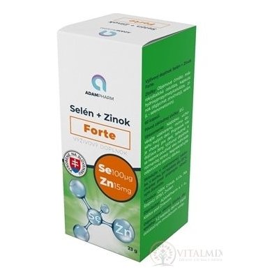 ADAMPharm Selen + Zinek Forte 60 ks – Zboží Mobilmania