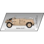 COBI 2803 World War II Německý velitelský vůz Kübelwagen PKW TYP 82 1:12 – Zbozi.Blesk.cz