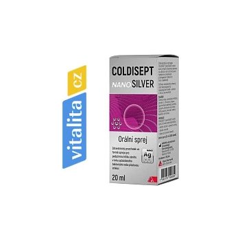 Coldisept nanoSilver orální sprej 20 ml