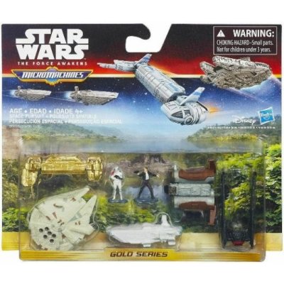 Hasbro Star Wars Micromachines Gold series figurky a stroje Space Pursuit