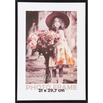 FANDY Plastový rámeček Simple 2 21x29,7 2 černý – Hledejceny.cz