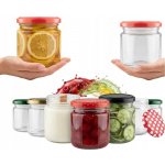 Bimberek Zavařovací Sklenice skleněná s víčkem twist na zavařeniny 200 ml – Hledejceny.cz