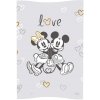 Přebalovací podložka Ceba Baby Podložka měkká Cosy Disney Minnie & Mickey Grey 50 x 70