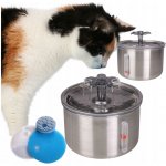 Napáječka s fontánou Wobell kov 2000 ml – Zbozi.Blesk.cz
