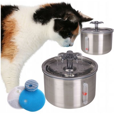 Napáječka s fontánou Wobell kov 2000 ml – Zbozi.Blesk.cz