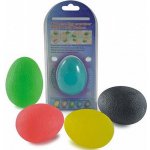 EGG Posilovač rukou gelové vajíčko 6 cm Extra měkká - žlutá – Sleviste.cz