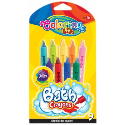 Colorino voskovky do vany 9 barev – Sleviste.cz