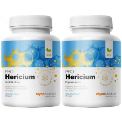 2x MycoMedica Hericium PRO 180 kapslí – Hledejceny.cz