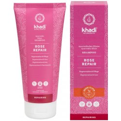 Natural Trade Khadi elixír Shampoo Rose Repair 200 ml