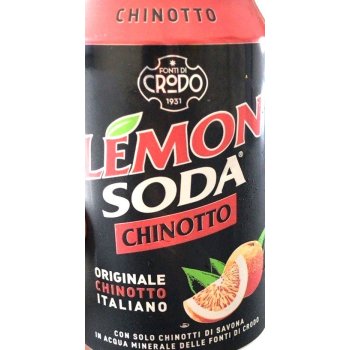 Lemon Soda Chinotto talska limonáda 330 ml