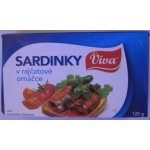 VIVA Sardinky v rajčatové omáčce 125 g – Hledejceny.cz