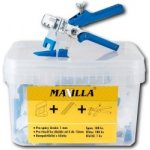 Sada Maxilla Expert classic 100 klínů + 100 spon (1,5 mm) + kleště – Sleviste.cz