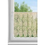 Hotová záclona MOLY světle béžová - s tunelem – Zboží Mobilmania