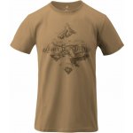 Tričko Helikon-Tex Moutain Stream U.S. brown – Zboží Dáma