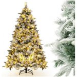 Umělý vánoční stromek CM24319DE, 180 cm - N COSTWAY – Hledejceny.cz
