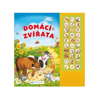 Domácí zvířata – kniha se zvuky