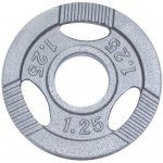 Gorilla Sports litina 1,25 kg 150 mm – Hledejceny.cz