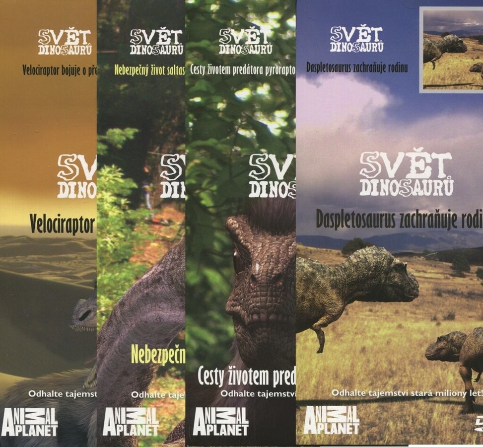 Svět Dinosaurů 1-4 - kolekce