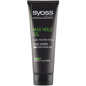 Syoss Max Hold Styling Gel 24h - pro Megasilnou fixaci vlasů 250 ml