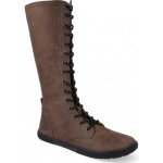 Koel4kids barefoot vysoké šněrovací Flora chocolate – Zboží Dáma