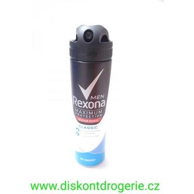 Rexona Men Maximum Protection Classic deospray 150 ml – Zbozi.Blesk.cz