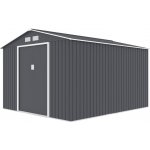 IWHome Zahradní domek ARES E 8,84 m² antracit IWH-10230048 – Zboží Dáma
