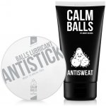 Angry Beards MAXI komplexní péče o kule Antistick Run & Play Sportovní lubrikant na kule 135 g + Antisweat original Deodorant na kule 150 ml dárková sada – Zboží Dáma