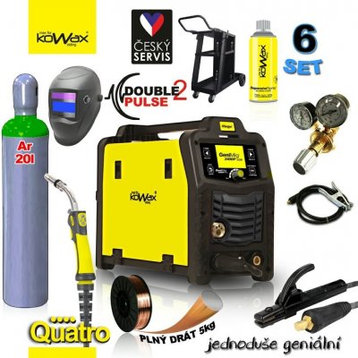 Kowax GeniMig 240DP LCD MIG/MAG/LiftTIG/MMA SET06Q – Zboží Mobilmania