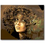 Zuty Malování podle čísel TAJEMNÁ ŽENA – Sleviste.cz