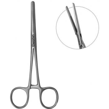 Delphin Luxo Straight Forceps 13cm