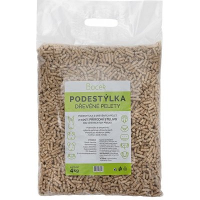 Bocek Podestýlka dřevěné peletky 15 kg – Zboží Mobilmania