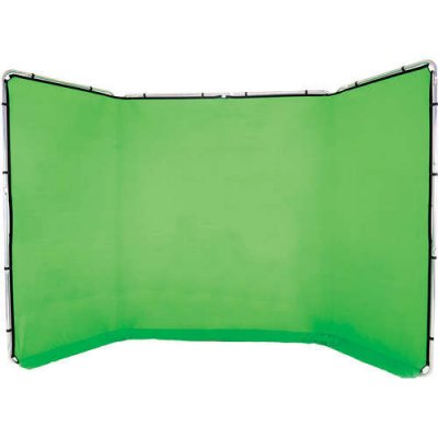 Manfrotto Panoramic textilní pozadí 2,3 × 4 m Chromagreen zelené – Zboží Živě