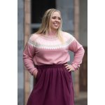 Italy fashion Kašmírový svetr JUSTÝNA Červená – Hledejceny.cz