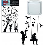 Anděl Samolepky k vypínači strom 942 24x15cm – Zboží Dáma