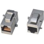 XtendLan Keystone/spojka, RJ45, Cat 6, STP, stříbrný, instalace kabeláže bez narážení kabelů KESS6SPPPX | Zboží Auto