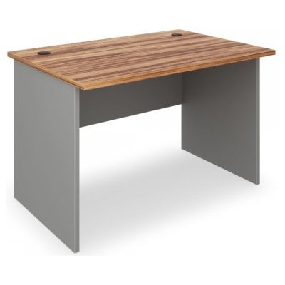 Rauman Stůl SimpleOffice 120 x 80 cm ořech vlašský / šedá
