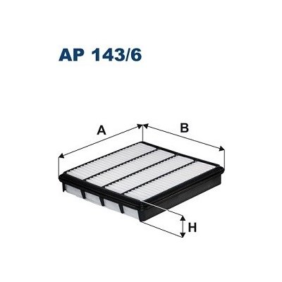 Vzduchový filtr FILTRON AP 143/6 – Hledejceny.cz