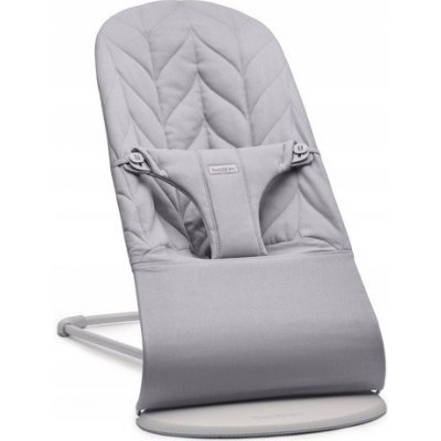 Lehátko BabyBjörn Bliss šedé se snímatelným potahem pro děti 3-12 kg – Zboží Dáma