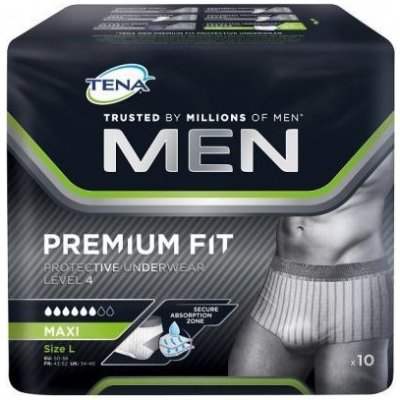 Tena Men Pants Premium Fit Maxi L 10 ks – Zboží Mobilmania