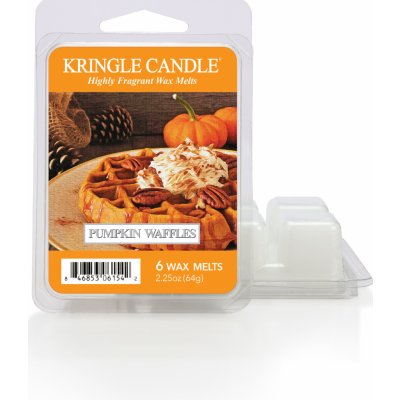 Kringle Candle Pumpkin Waffles Vonný Vosk 64 g – Hledejceny.cz