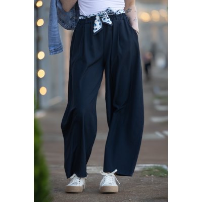 Harémové kalhoty MERLIN Černá – Zboží Dáma