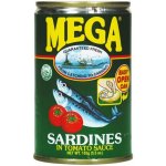 Mega Sardinky v rajčatové omáčce 155 g – Zboží Mobilmania