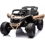 Mamido elektrické autíčko Buggy Maverick Can-Am 4x200W 24V LCD MP4 béžová – Zboží Mobilmania