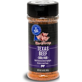 Three Little Pigs BBQ koření Texas Beef 187 g